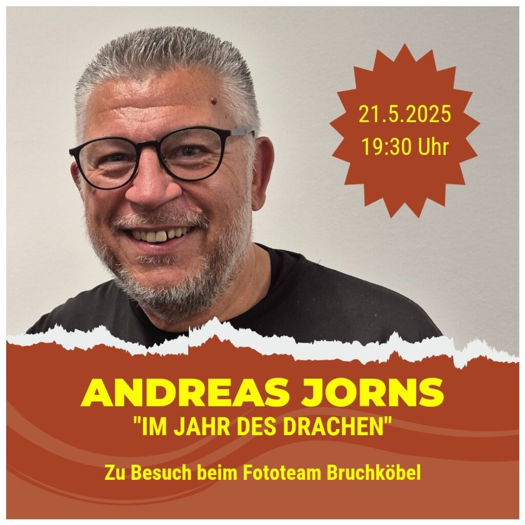 Einladung zum Vortrag von Andreas Jorns